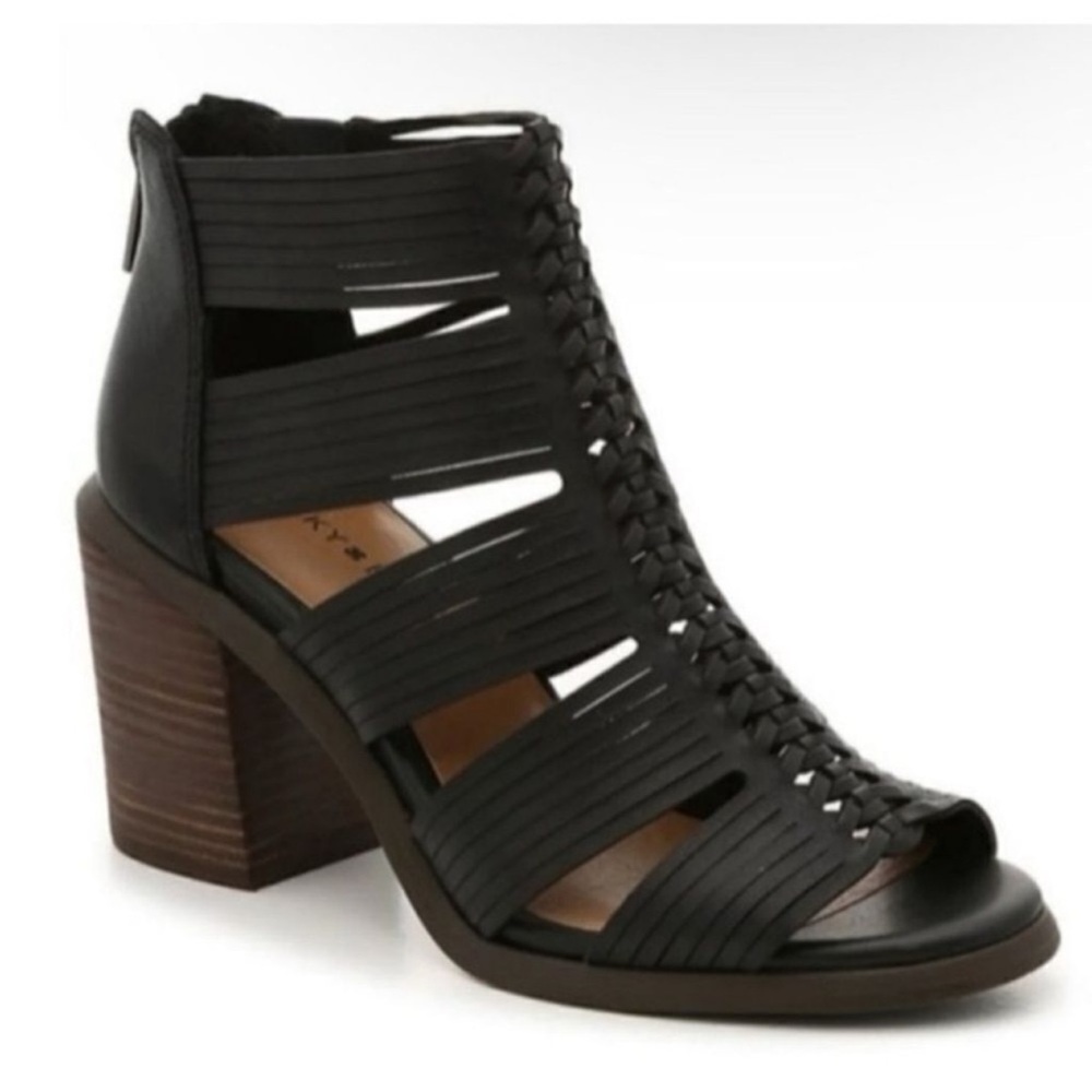 Lucky brand Darvie Open Toe Strappy High Heel Sandals